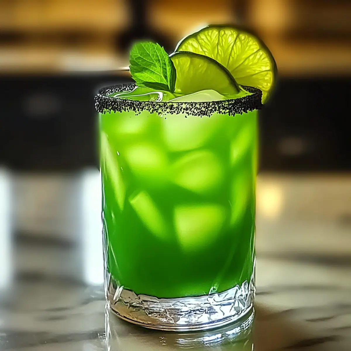 Goblin Green Punch Mocktail
