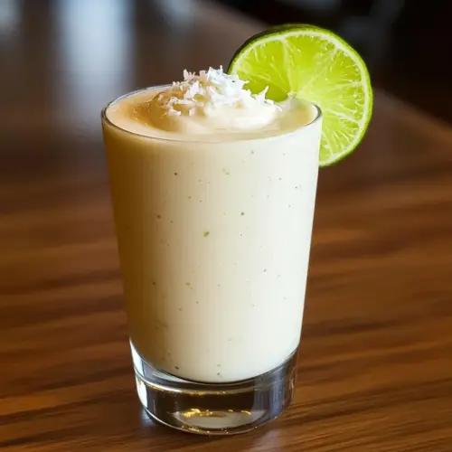Creamy Coconut Key Lime Pie Smoothie