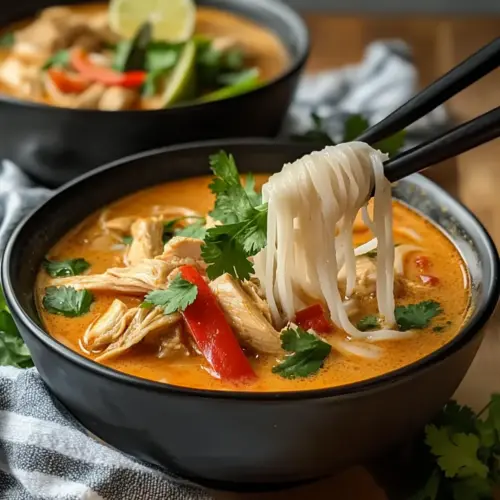 Thai Curry Chicken Soup