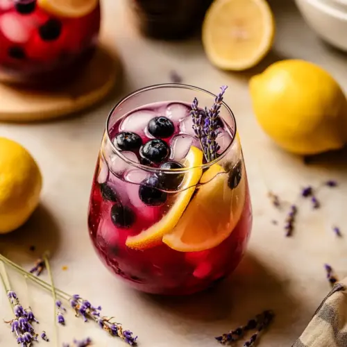 Blueberry Lavender Lemonade