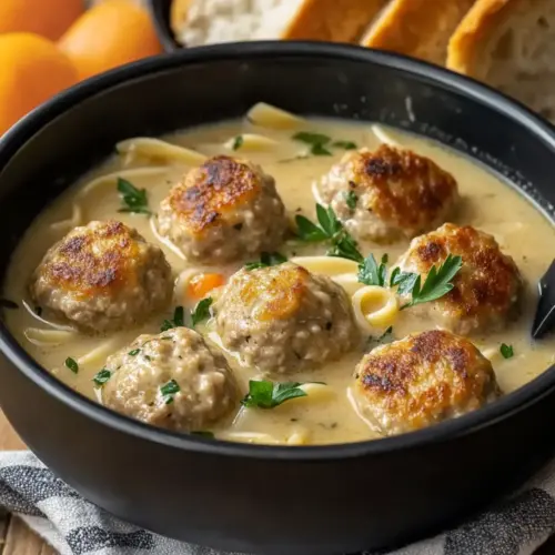 Swedish Meatball Soup
