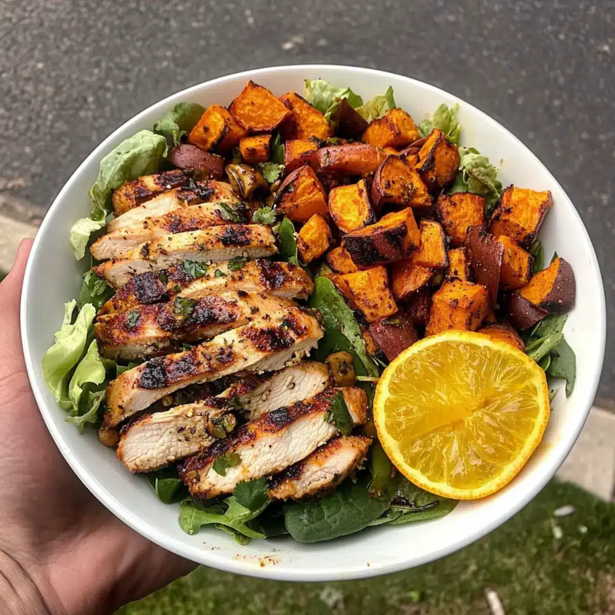Crunchy Citrus Chicken Power Salad