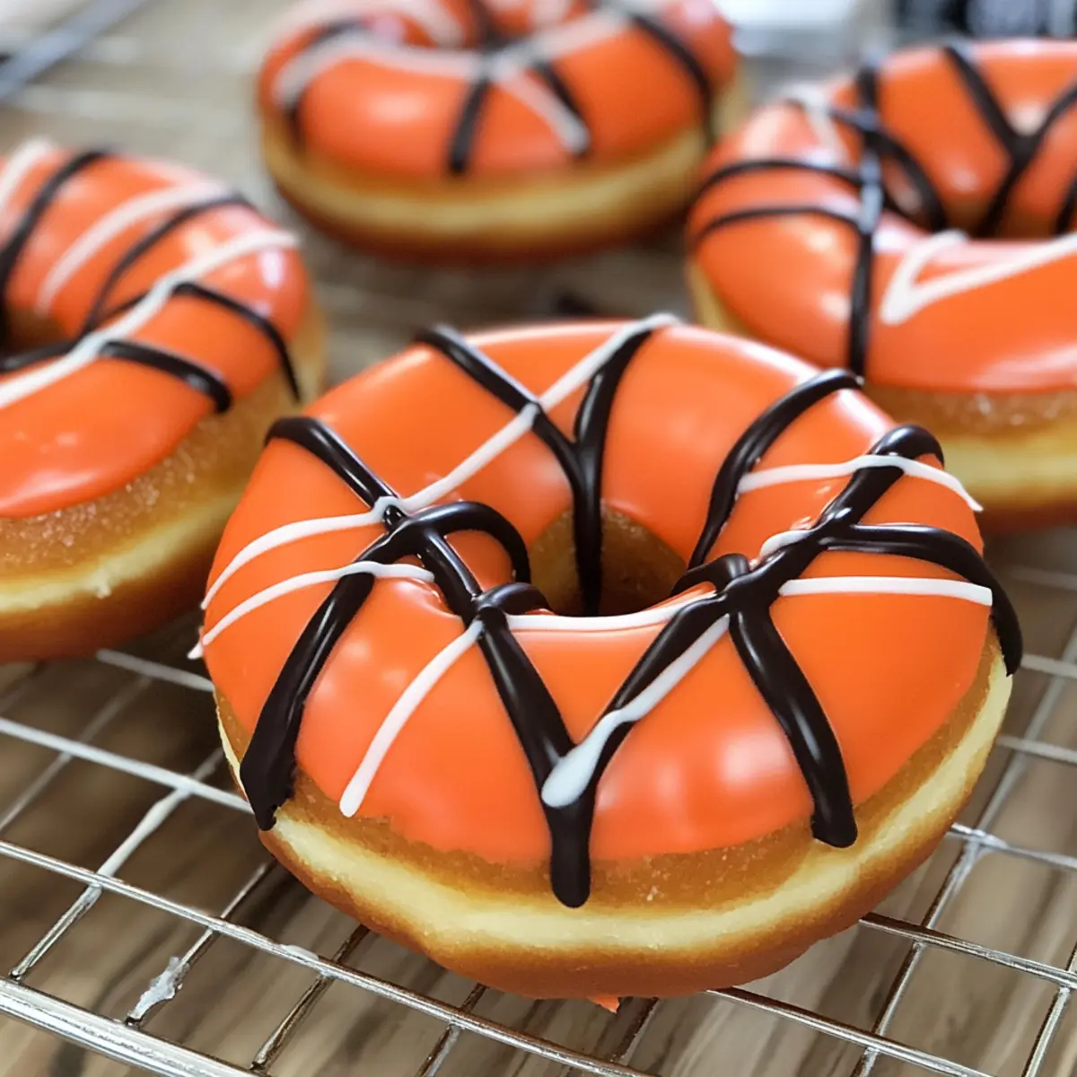 Basketball Donuts Recipe