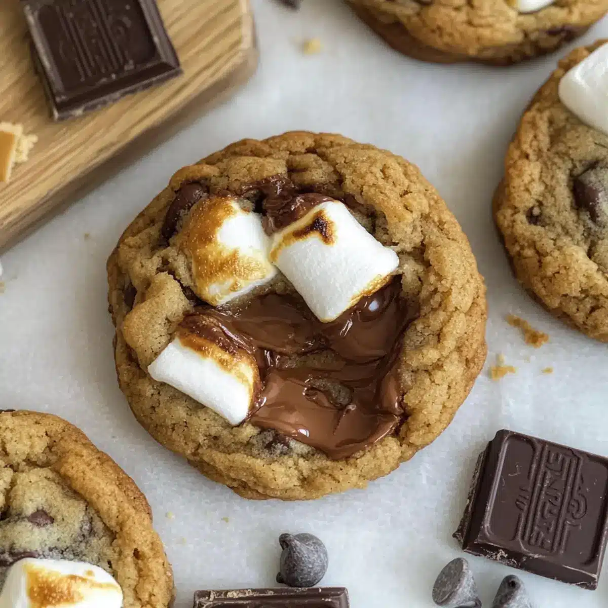 Gluten-Free S’mores Cookies