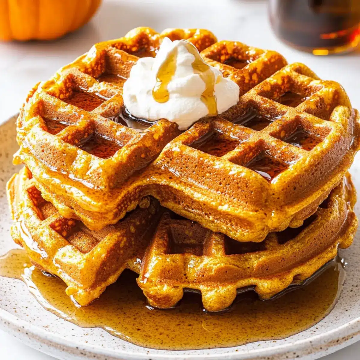 Pumpkin Waffles