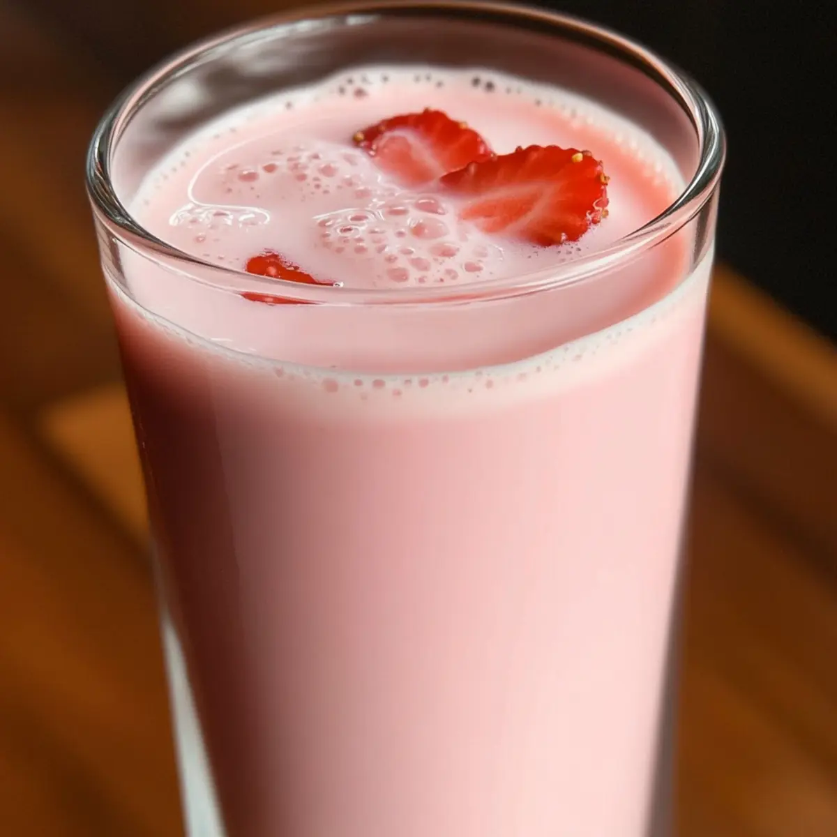 Refreshing Korean Strawberry Milk