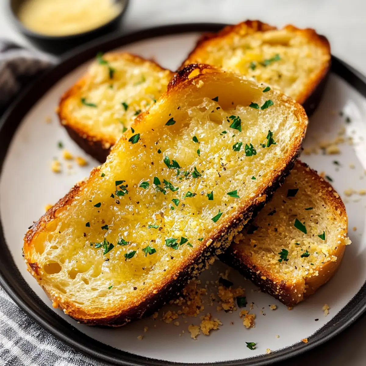 Garlic Bread with Garlic Powder