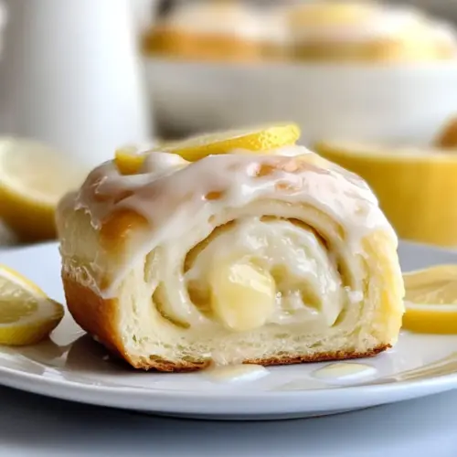 Breakfast Treat Lemon Rolls