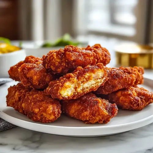 Crispy Nashville Hot Chicken Tenders