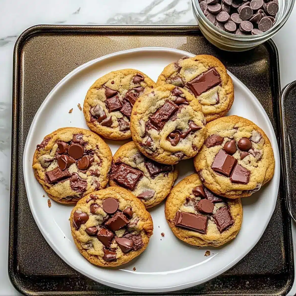 Levain Bakery-Style Chocolate Chip Cookies