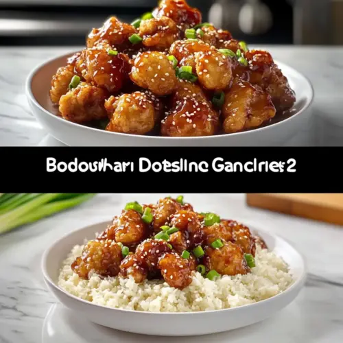 Double Crunch Honey Garlic Chicken
