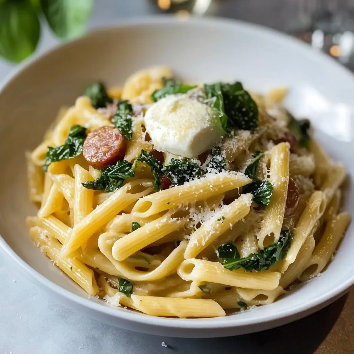 Creamy Italian Sausage Pasta