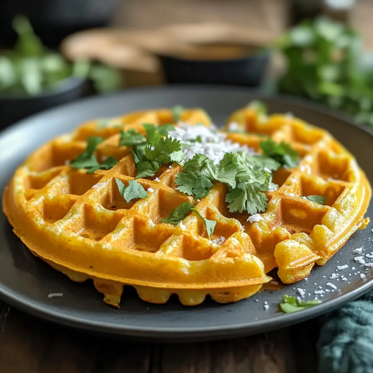 Waffle Curry