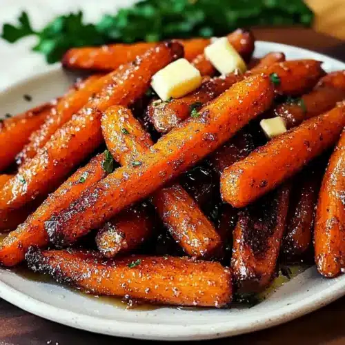 Homemade Roasted Brown Sugar Carrots