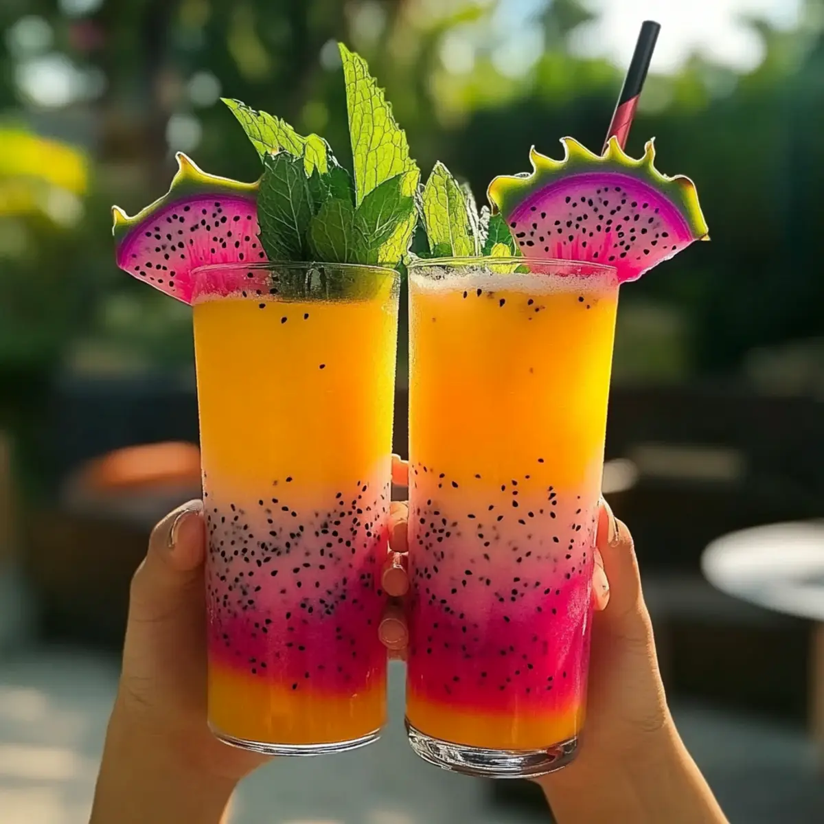 Mango Dragon Fruit Refresher