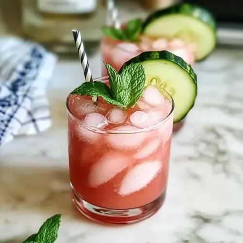 Watermelon Ginger Sparkler