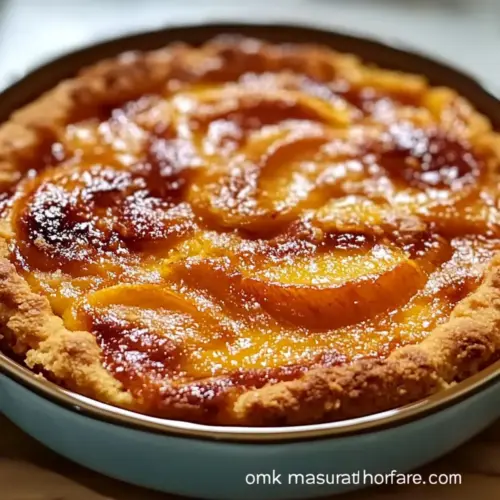 Peach Cobbler: Golden and Jammy