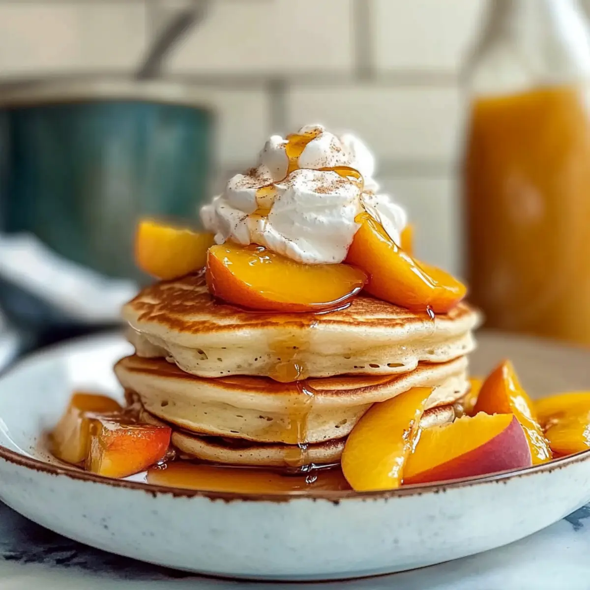 Peach Pancakes