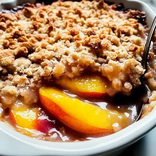 Perfect Peach Crisp