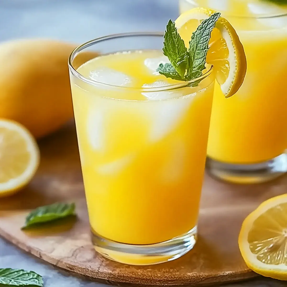 Mango Lemonade Refresher