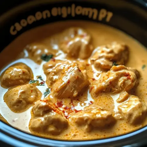 Crockpot Cajun Butter Chicken