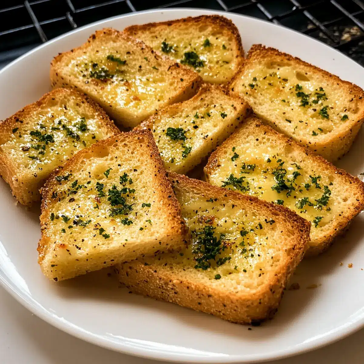 Garlic Bread with Slice Bread