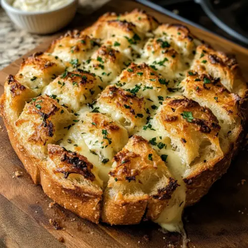 Roasted Garlic Cheese Bread