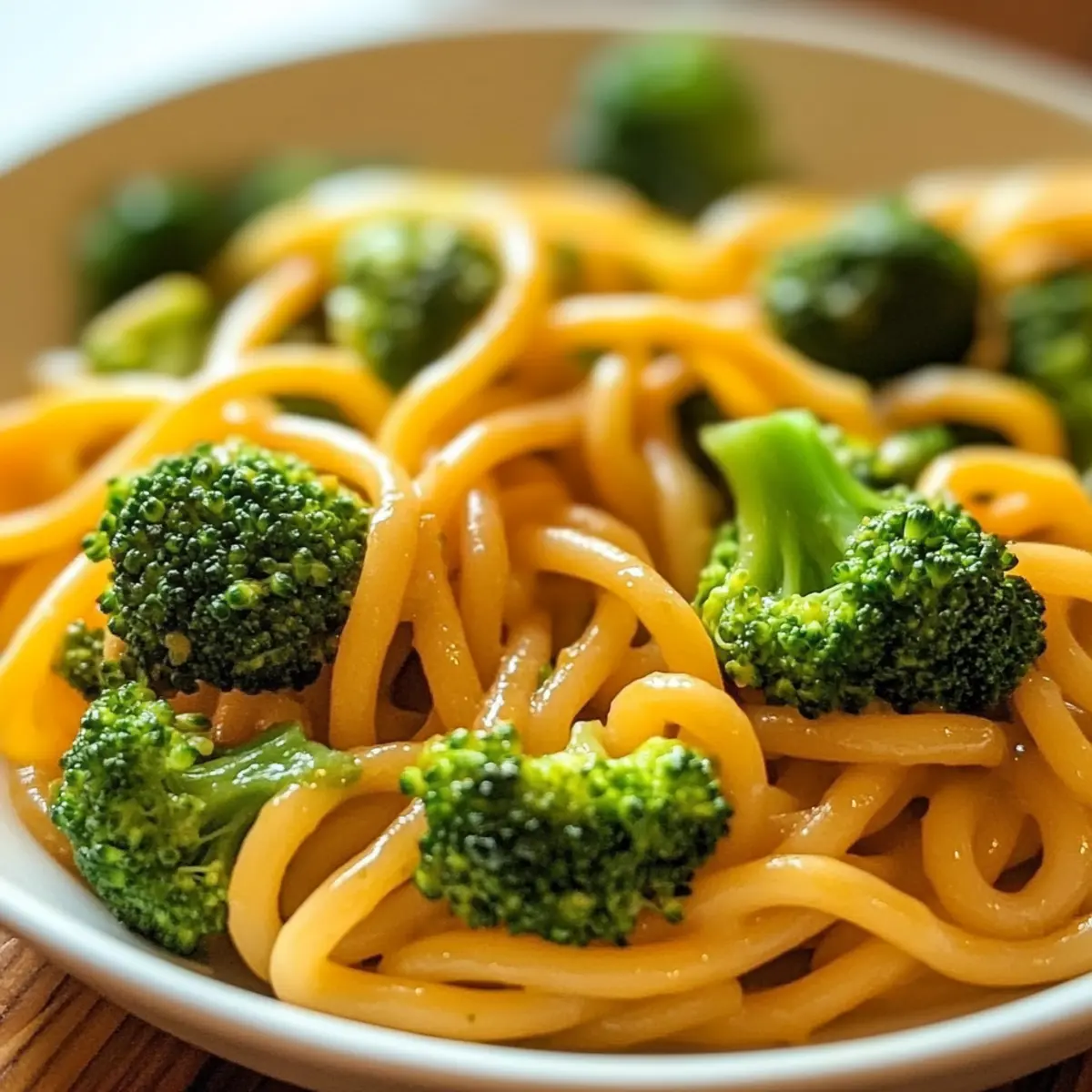 Garlic Broccoli Stir-Fry with Pasta