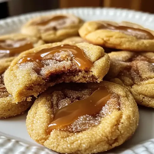 Brown Sugar Cinnamon Caramel Cookies