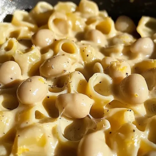 Healthy Lemon & White Bean Pasta