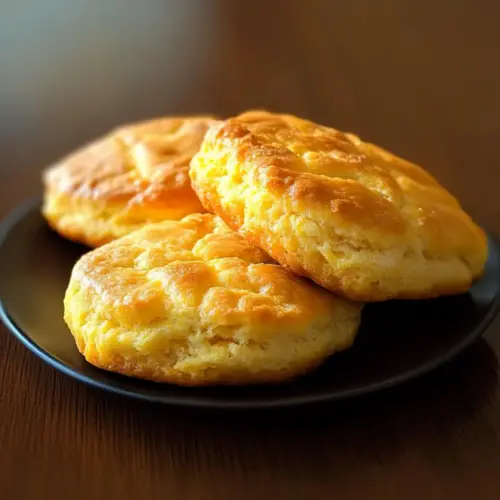 Crispy Homemade Cornbread Biscuits