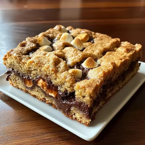 S’mores Cookie Cake