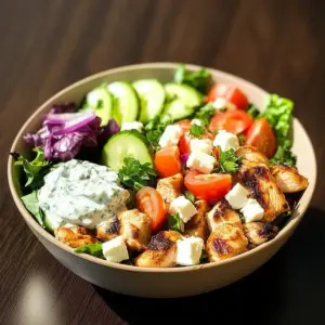 Greek Chicken Bowl
