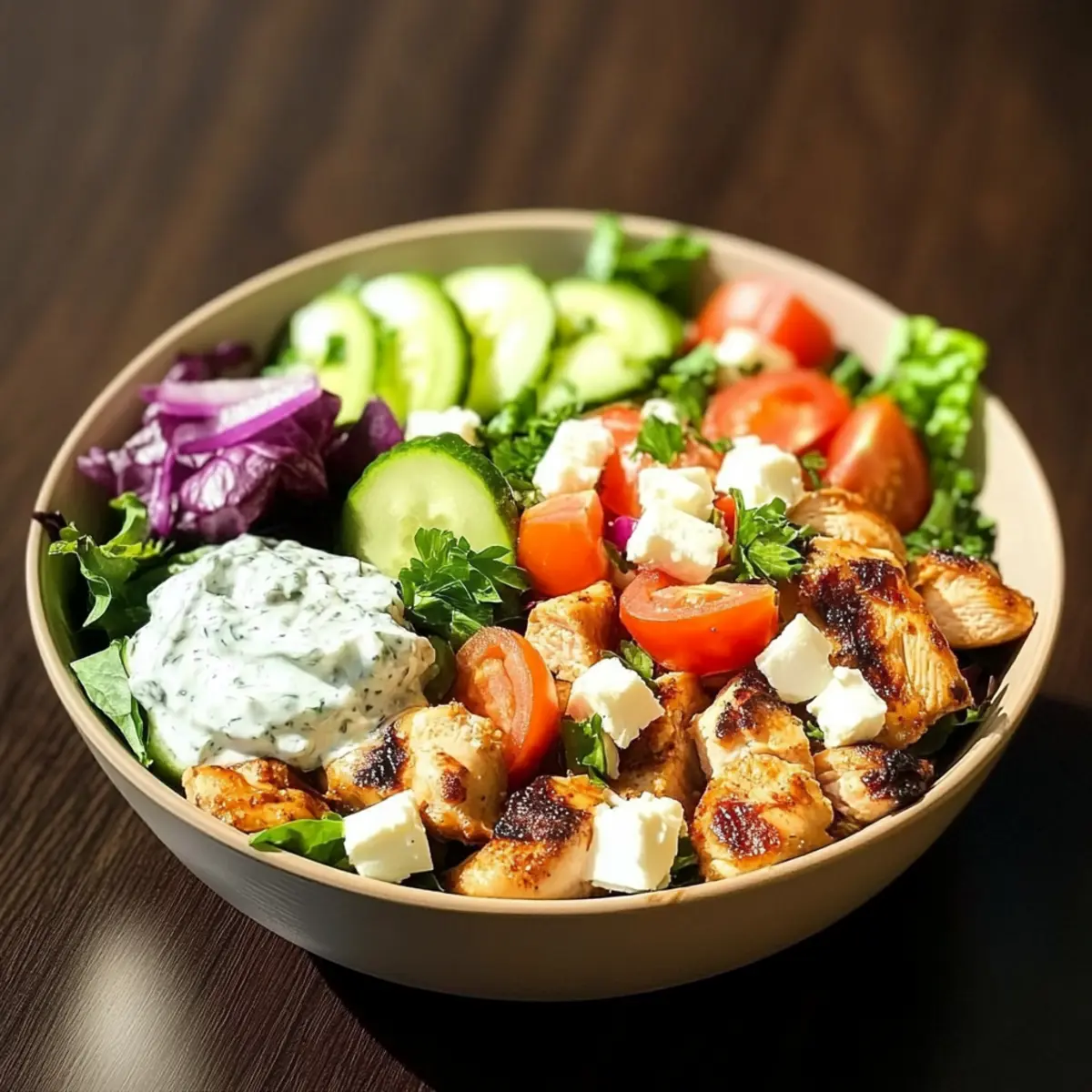 Greek Chicken Bowl