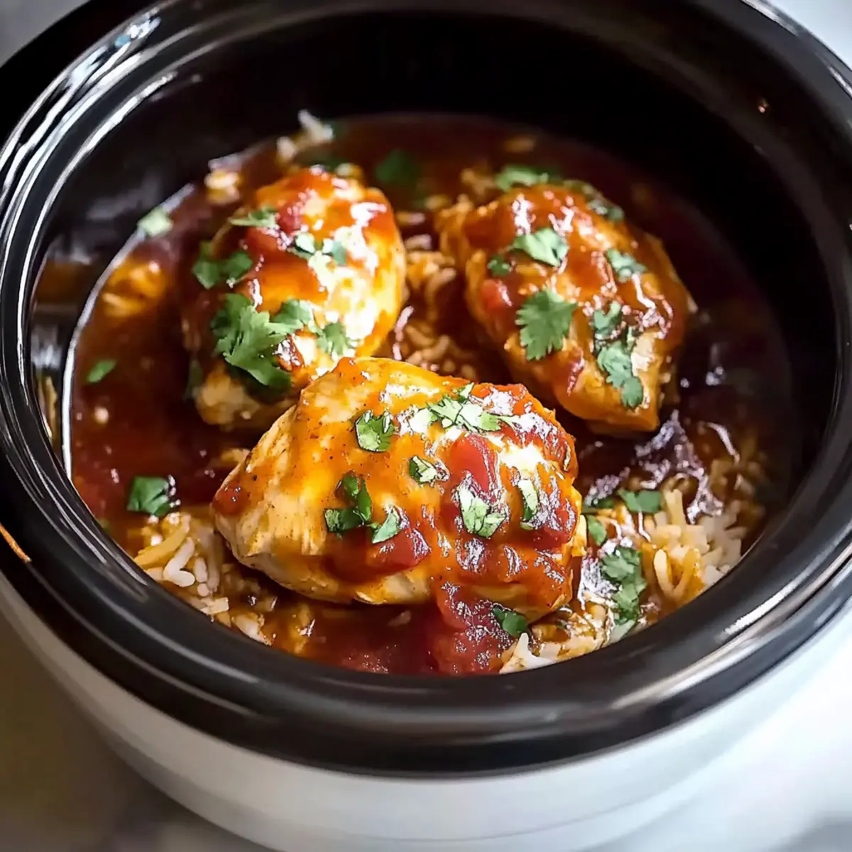 Crockpot Sweet Chili Chicken