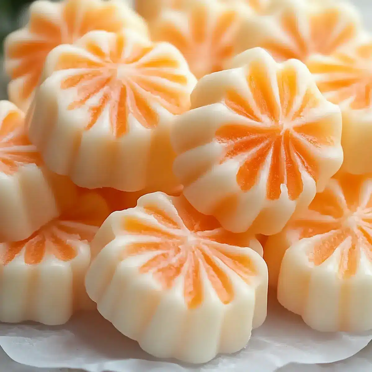 Orange Cream Cheese Mints