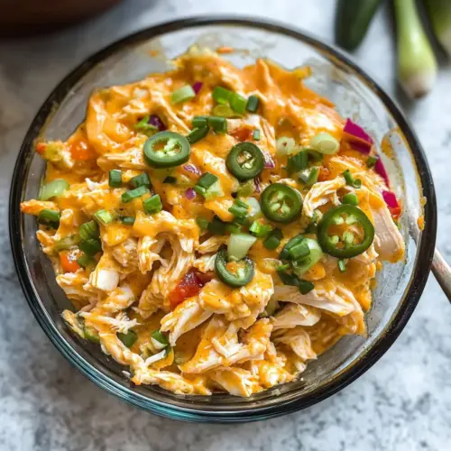 Jalapeño Buffalo Chicken Casserole