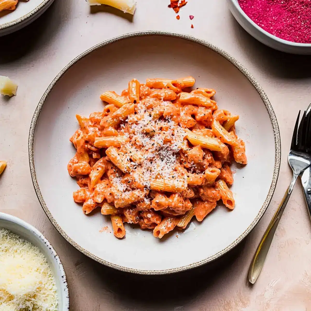 Creamy Rose Sauce