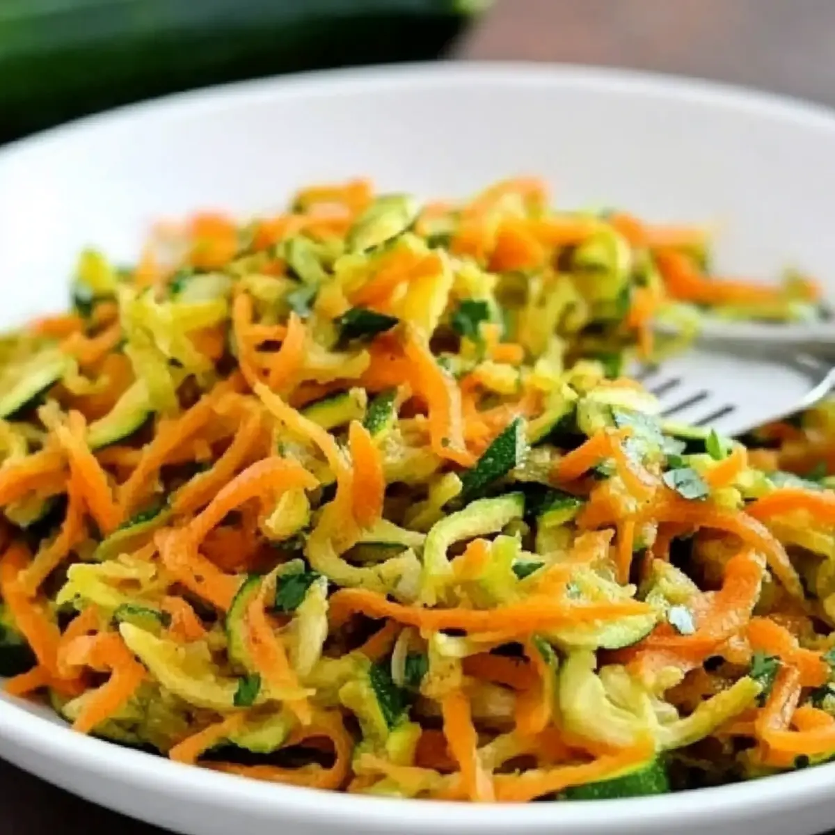 Zucchini and Carrot Hash