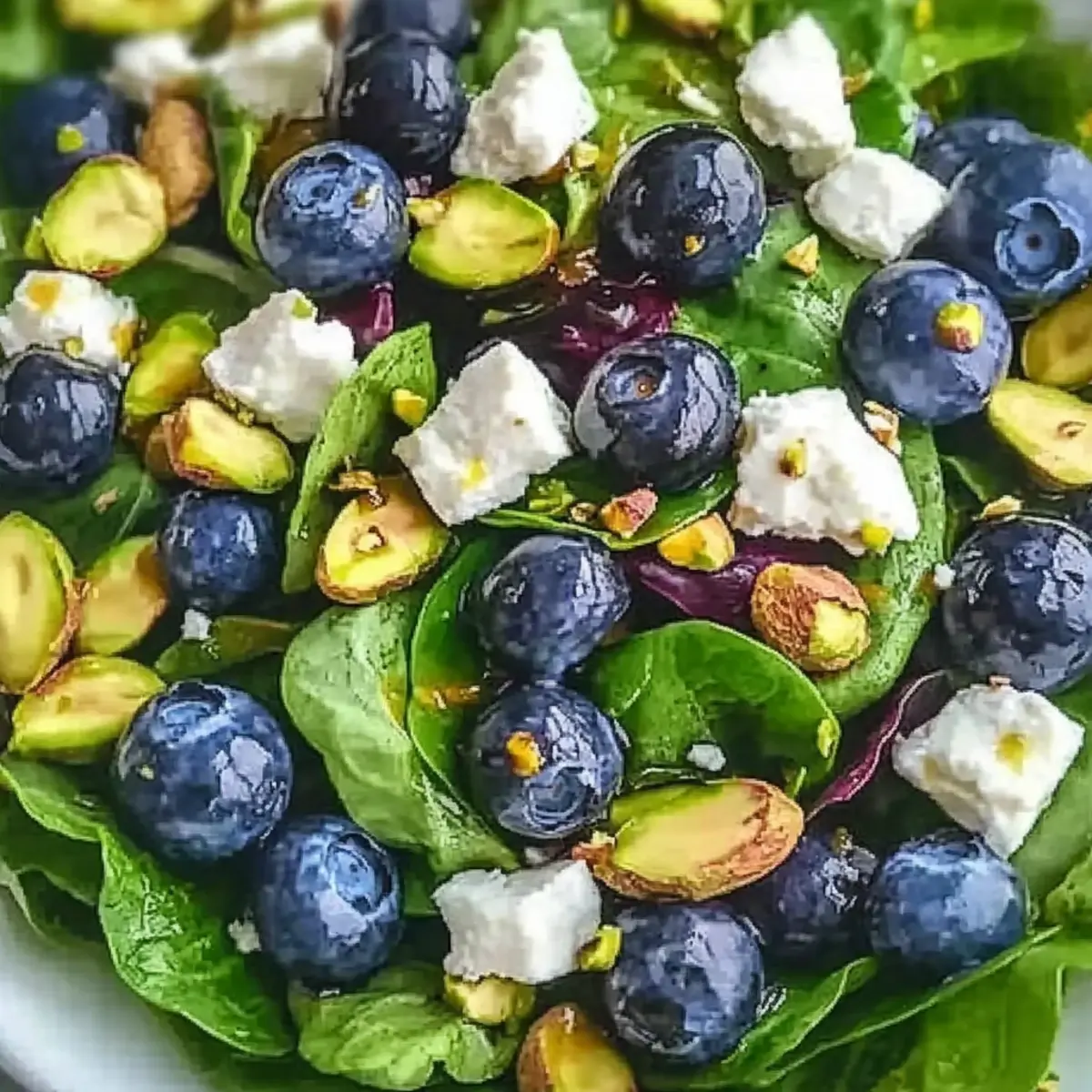Blueberry Pistachio Spring Salad