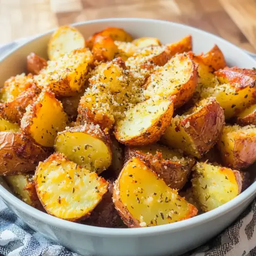 Air Fryer Parmesan Red Skin Potatoes