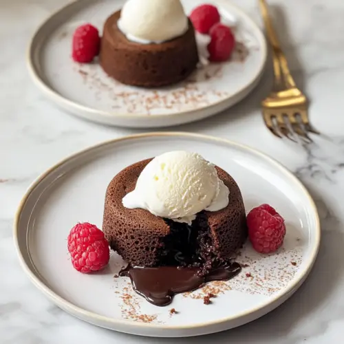 Air Fryer Lava Cakes