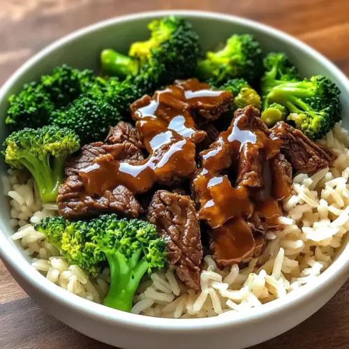 High Protein Beef and Broccoli Rice Bowls