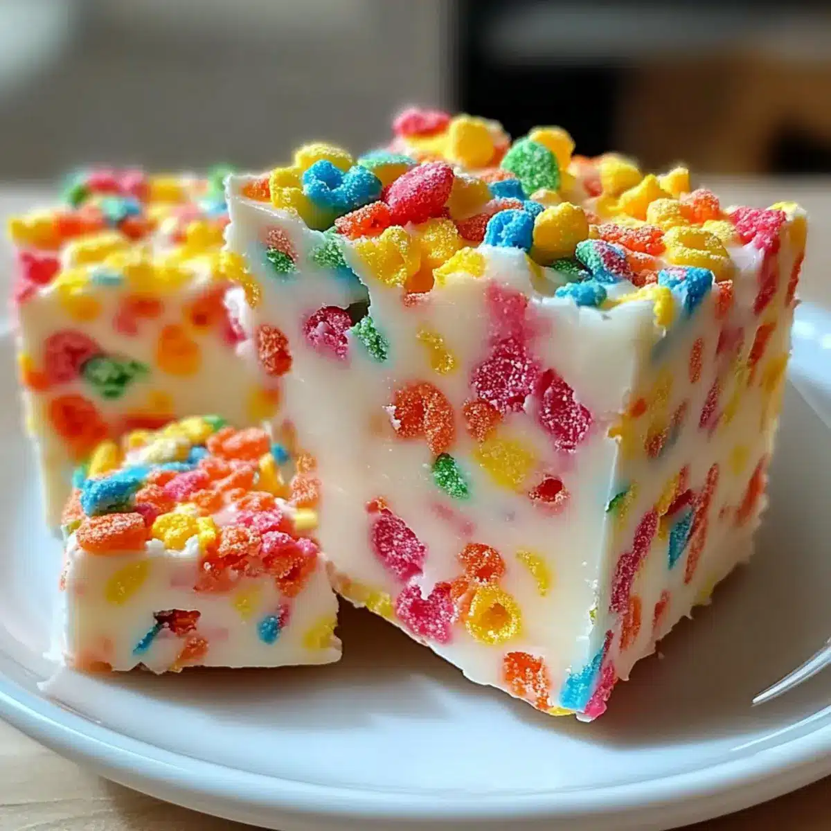 Fruity pebbles fudge