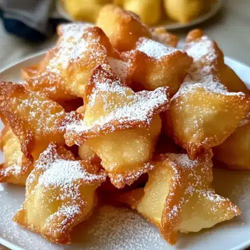 Sweet Cream Cheese Wontons