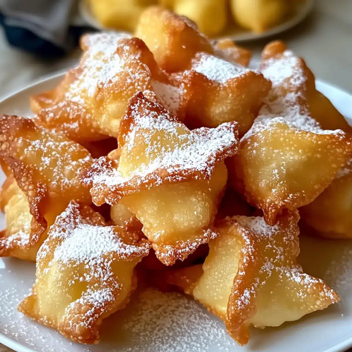 Sweet Cream Cheese Wontons