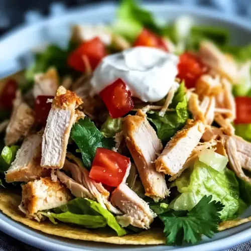 Zesty Shredded Chicken Tacos