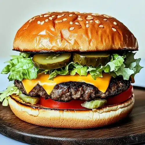 Juicy Backyard Smash Burger