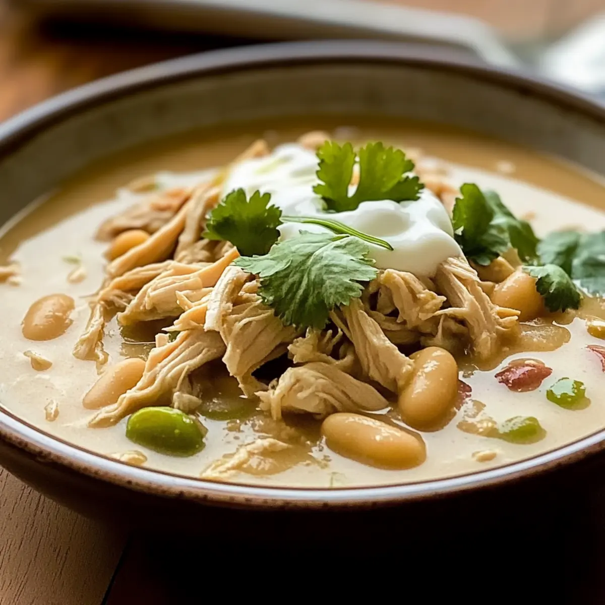 4-Hour Crockpot White Chicken Chili