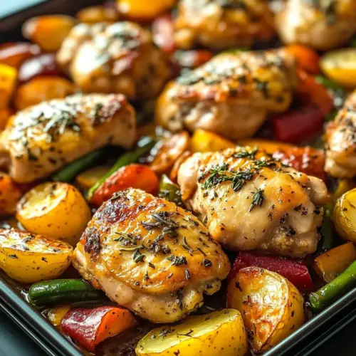 Lemon Herb Chicken and Vegetables